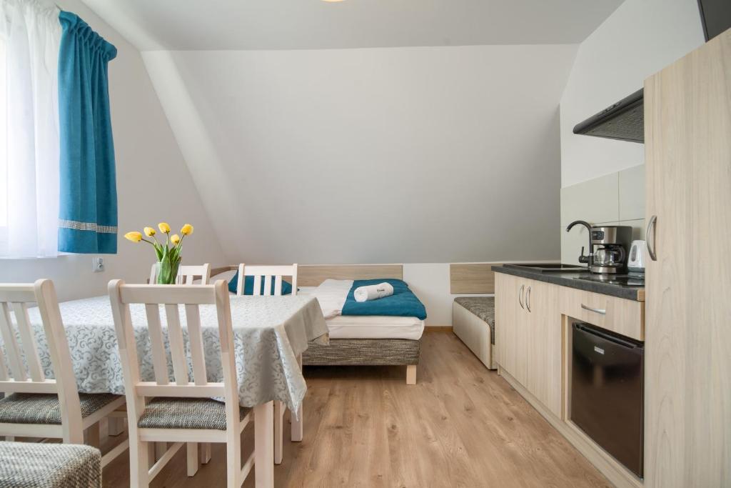 Apartament 2-4 osobowy - widok od strony wejścia
