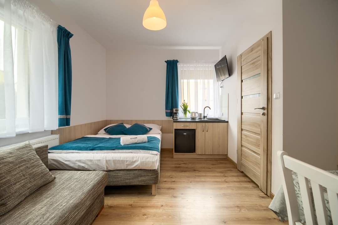 Widok na aneks kuchenny apartamentu nr 6 - Purtulka Pobierowo