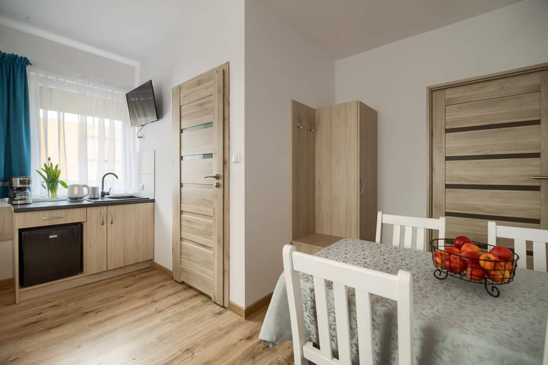 Apartament 2-4 osobowy - widok na wejście - Apartamenty Purtulka Pobierowo