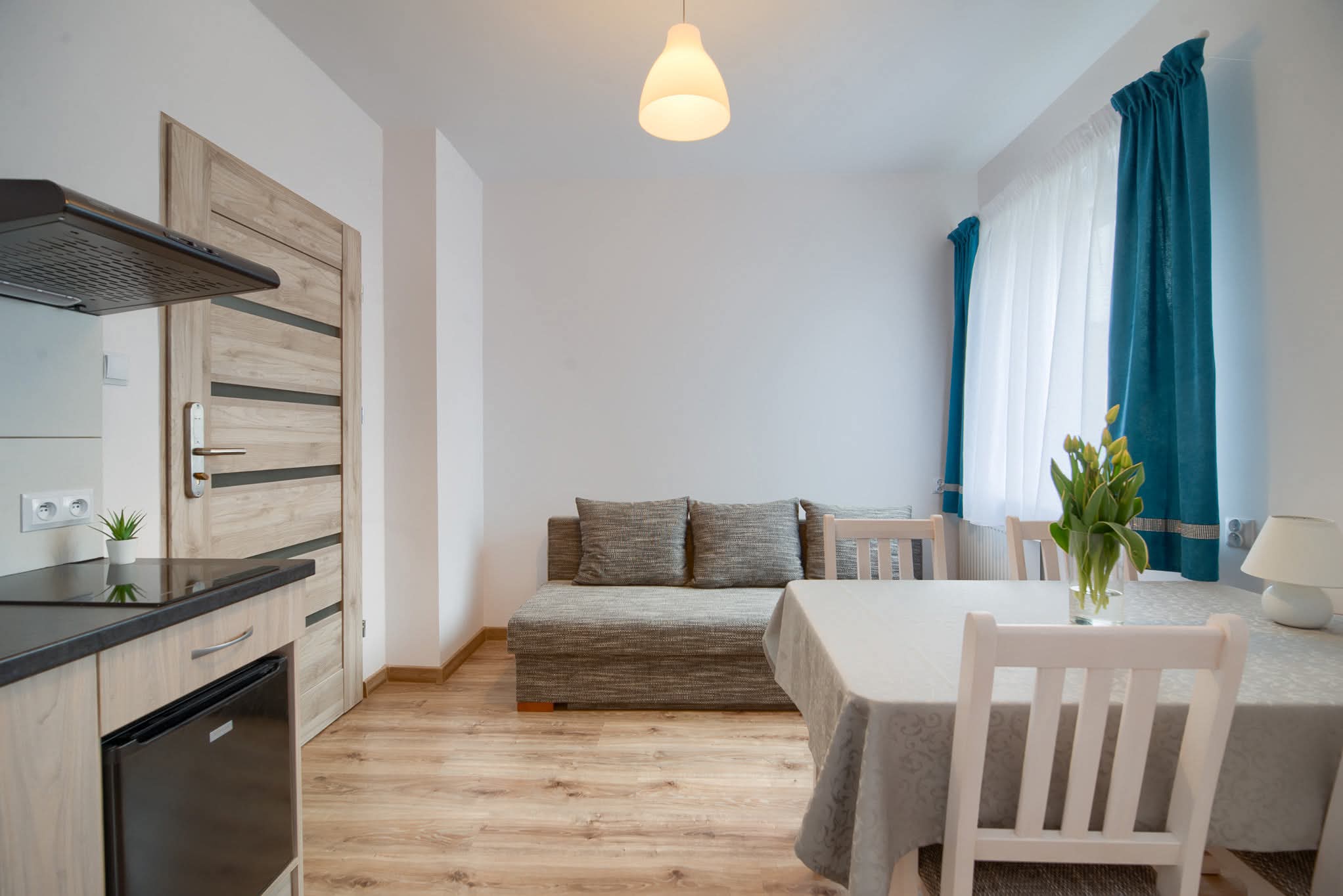 Apartament typu studio 2-4 osobowy z aneksem kuchennym – Purtulka Pobierowo
