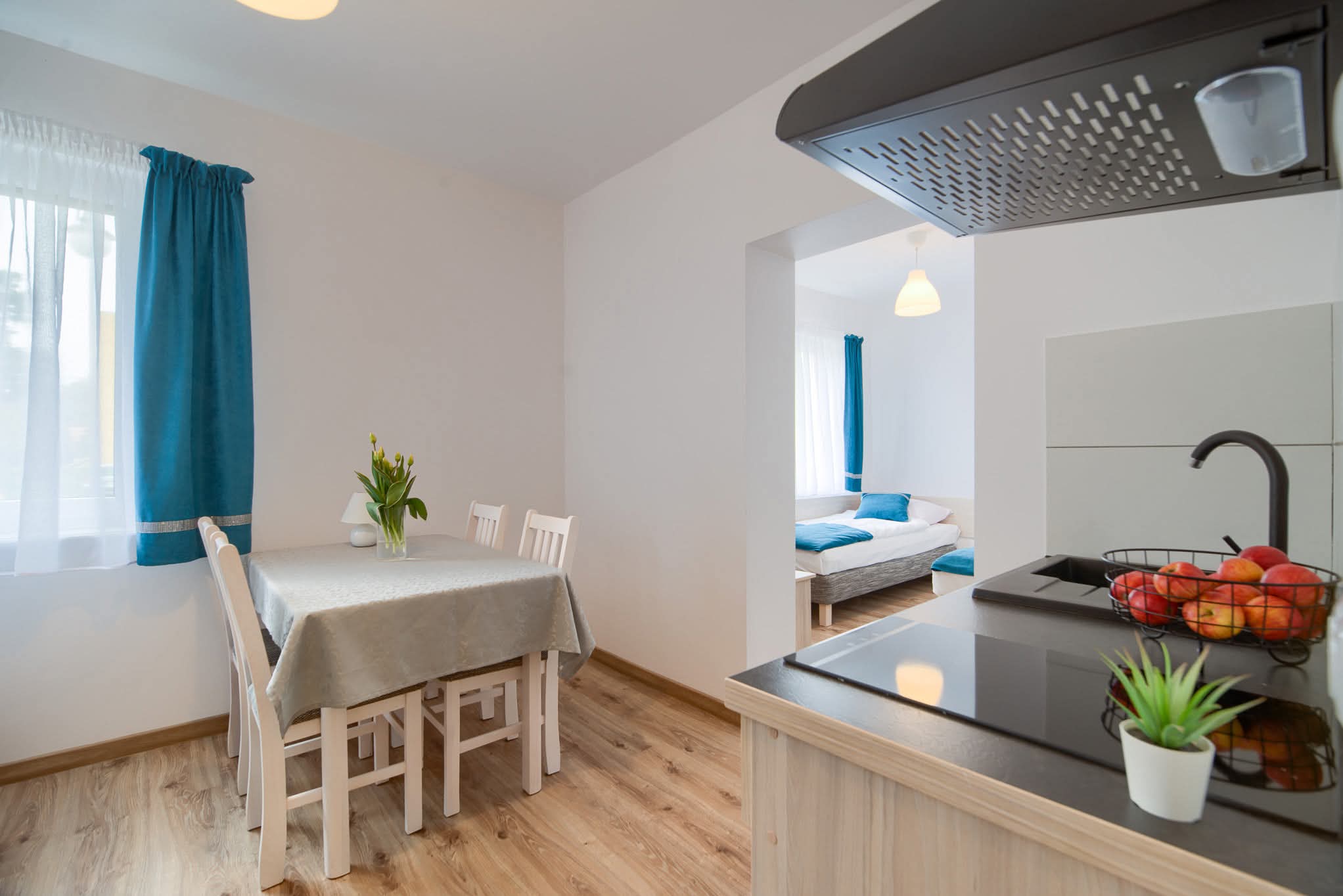 Apartament 2-4 osobowy z aneksem kuchennym – Purtulka Pobierowo