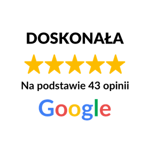 doskonałe opinie Google na postawie 43 opinii - Purtulka